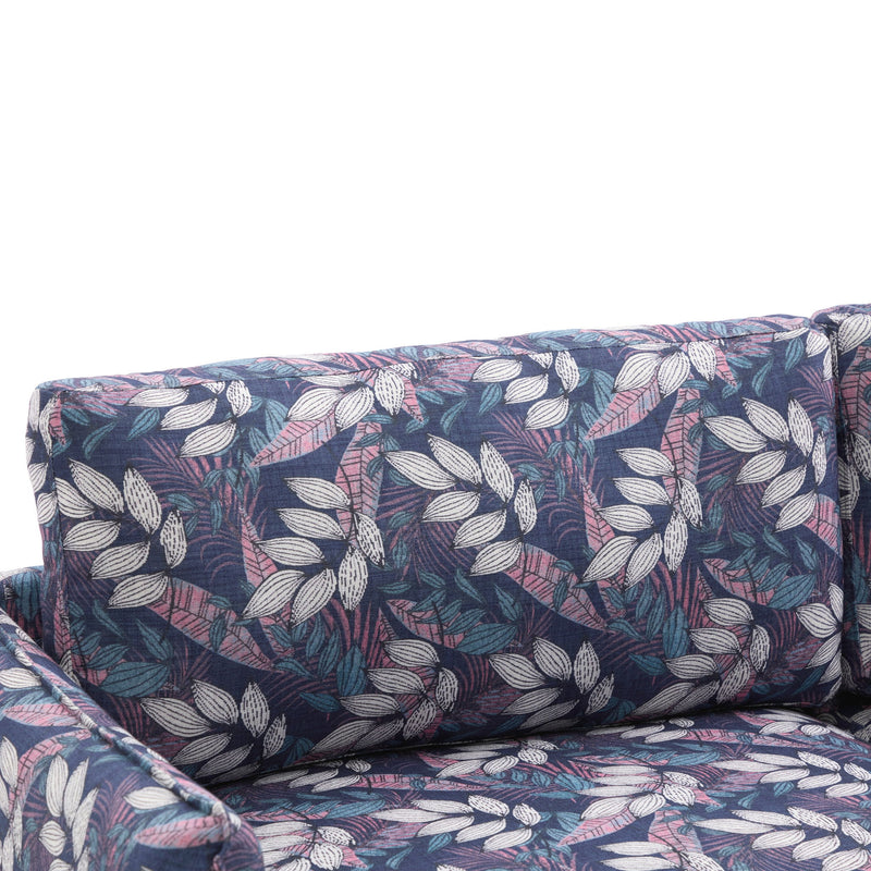 2 Seater Loveseat Sofa With Spacious Seating Area