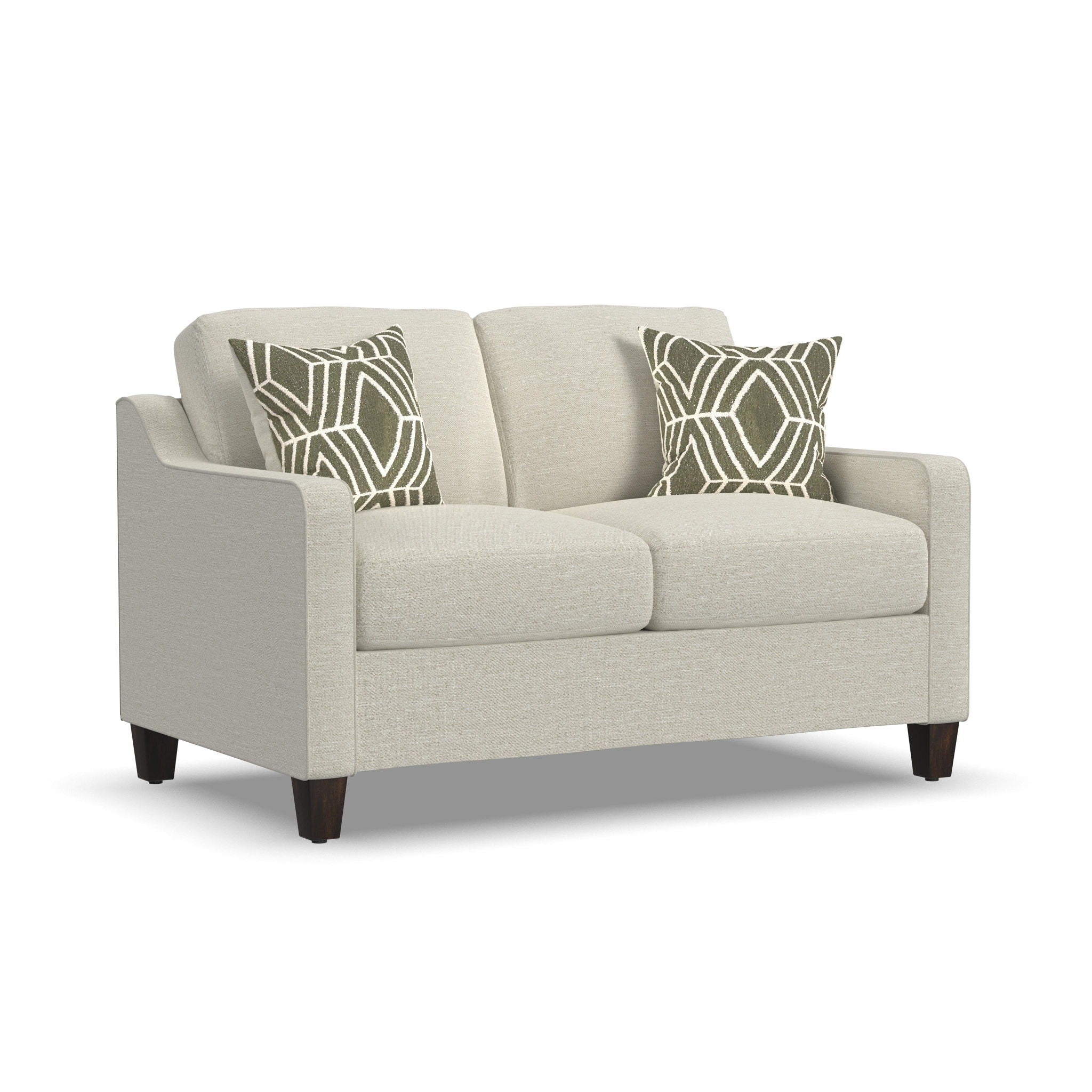 Jay - Fabric Stationary Loveseat
