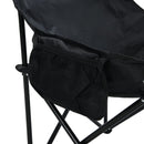 Portable Folding Camping Chairs With Carry Bag (Set of 2)