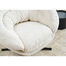 Modern Chenille Office Chair With 360 Degree Swivel