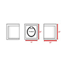 Rattan Wicker Patio Set With Cushions And Concrete Fire Pit