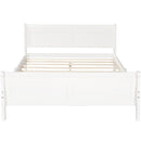 Platform Bed Frame Mattress Foundation Sleigh Bed With Headboard / Footboard / Wood Slat Suppor