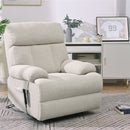 Oversized Power Lift Recliner Chai With Remote Control, Side Pocket, Spacious Seat