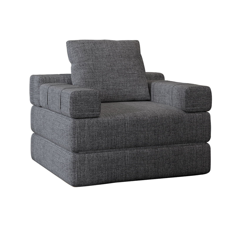 Single Sofa Chair That Converts To A Single Sofa Bed For Living Room, Guest Room, Playroom