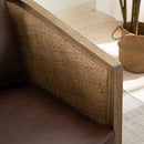 Barrel, Comfy Round Accent Sofa Chair With 360 Degree Swivel, Leisure Arm