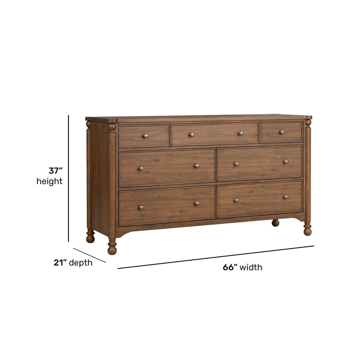 Azalea - Dresser - Walnut