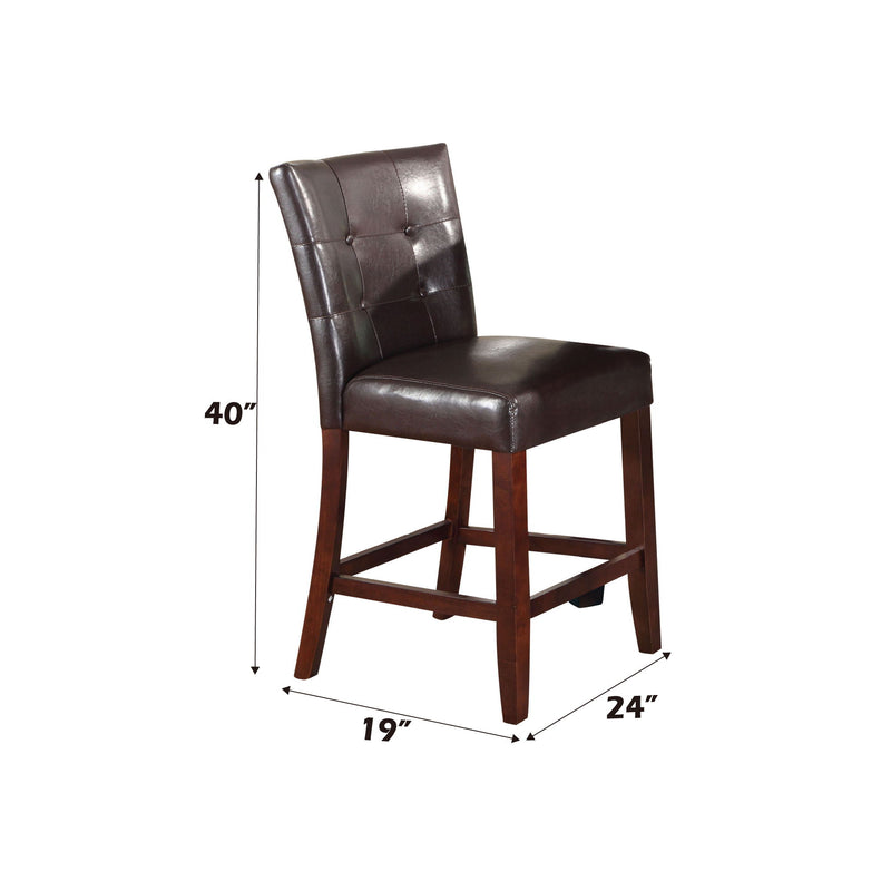 Britney - Counter Height Chair (Set of 2) - Espresso