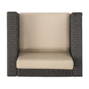 Stylish Outdoor Club Chair With Weather Resistant Cushions