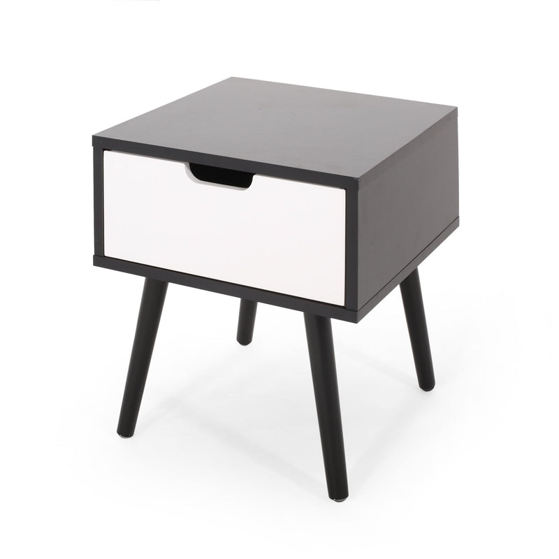 2 Toned Particle Board End Table