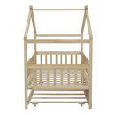 Creativity House Bed With Twin Size Trundle