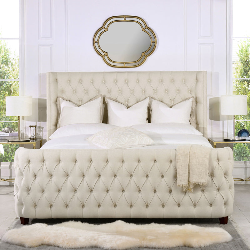 Brooklyn - Tufted Panel Bed Headboard And Footboard Set