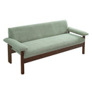 Loveseat Sofa 2 Seater Couch With Armrest Pillows