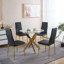 Golden Leg Dining Chair (Set of 4)