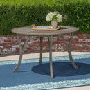 Hermosa - Outdoor Acacia Wood Table Circular Design