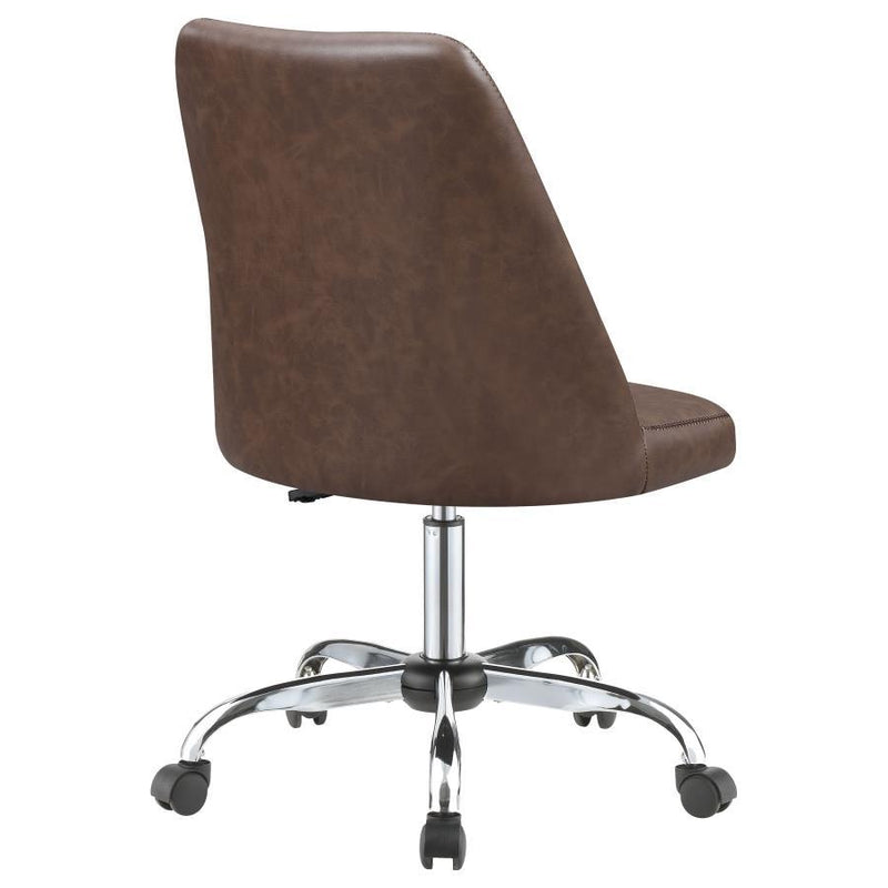 Althea - Upholstered Adjustable Home Office Desk Chair