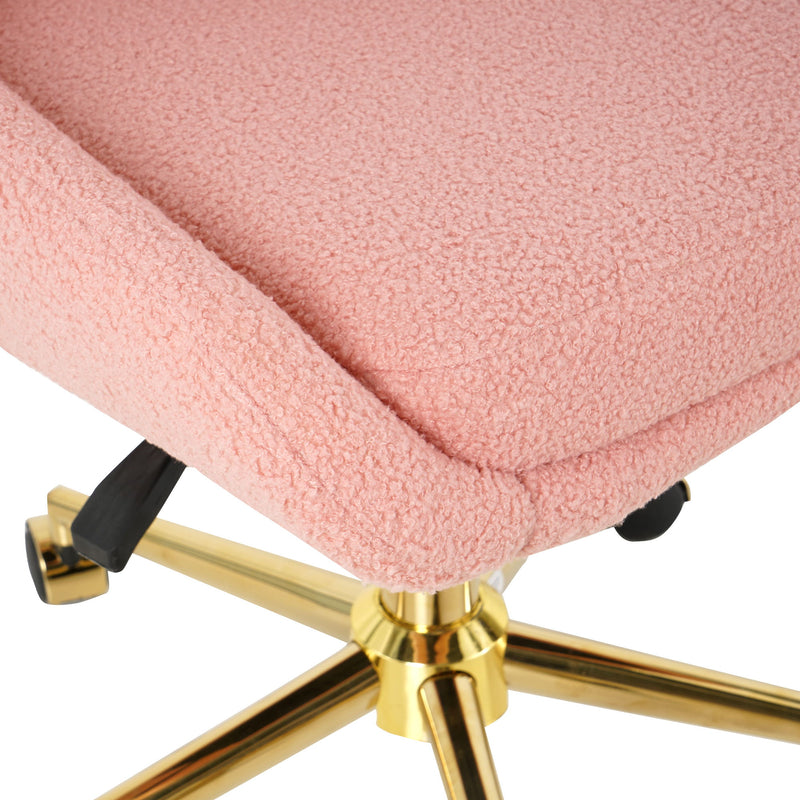 Modern Teddy Velvet Fabric Chair With Gold Plated 5 Claw Legs