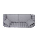 Contemporary 3 Seater Sofa With Plush Accents