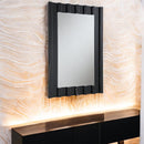 Drisana - Accent Mirror - Black Mirrored