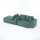 L-Shaped Sectional Sofa Couch With Chaise, Extra Deep Seats