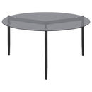 Rosalie - Round Smoked Glass Top Table
