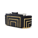 Soledad - Loveseat - Black