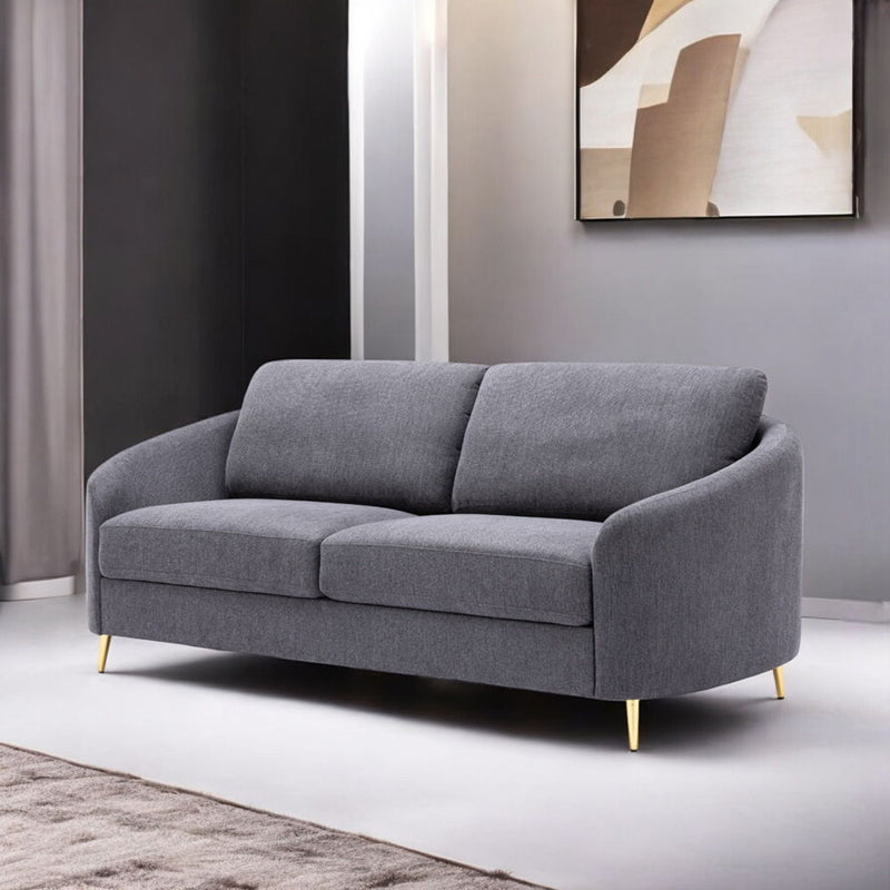 Yuina - Sofa - Gray Linen