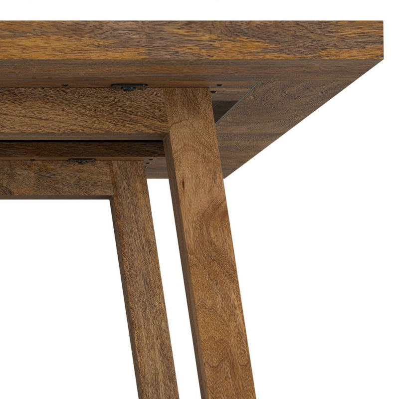 Whitley - Dining Table In Burnt Wax - Brown