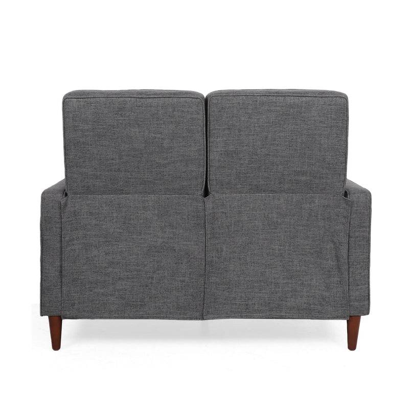 Manville - Contemporary Tufted Loveseat Pushback Recliner