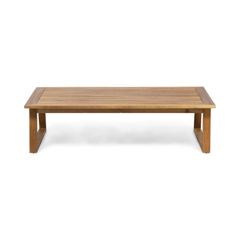 Belgian - Loveseat & Coffee Table Set With Water Resistant Cushions