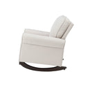Elvin - Rocking Chair - Beige Fabric