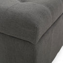 Isabella - Contemporary Ottoman With Storage