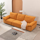 Modern Sofa With Removable Pillowcase And Backrest