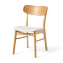Brilliantine - Dining Chair With Cushion And Wood Frame (Set of 2)