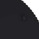 Round Coffee Table With Storage, Vertical Stripe Design