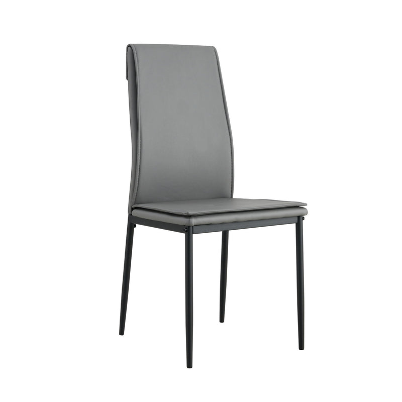 Dining Chairs With Metal Leg (Set of 4)