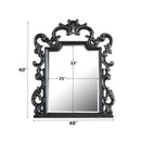 House - Delphine - Mirror - Charcoal Finish - Atlantic Fine Furniture Inc