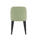Modern Dining Chair With Curved Backrest