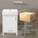 Bathroom Vanity With Sink, Frame And Drawer