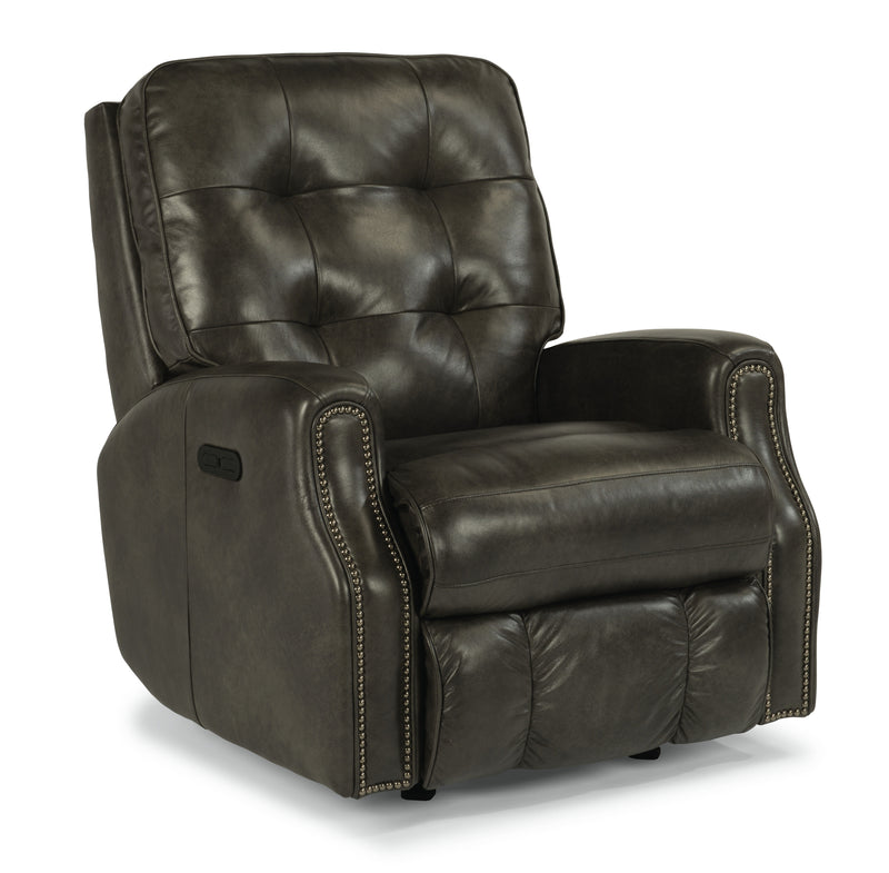 Devon - Rocking Recliner - Nailhead Trim