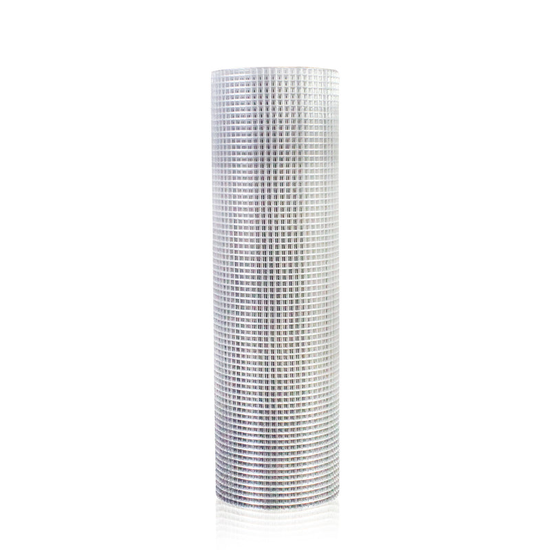 Galvanized Hardware Cloth, Metal Wire Fencing Roll For Garden And Animal Protection - Silver