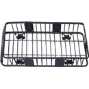 Motoring Rooftop Cargo Carrier Basket Steel, Universal Fit Roof Rack
