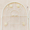 Metal Garden Trellis Rustproof Trellis For Climbing Plant Outdoor Flower Support