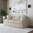 Sky - Upholstered Sofa - Light Gray - Atlantic Fine Furniture Inc