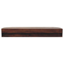 Lunar - Floating Console With 2 Drawer - Chestnut