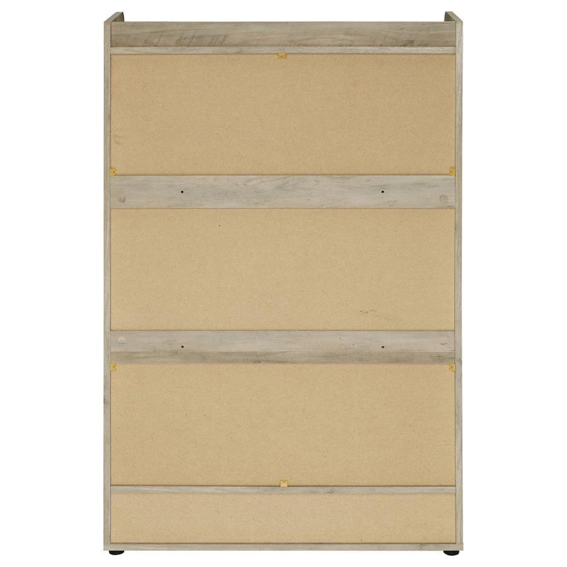 Denia - 3-Tier Engineered Wood Shoe Cabinet