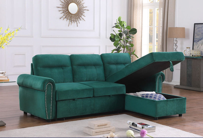 Ashton - Reversible Sleeper Sectional Sofa Chaise