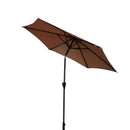 9' Pole Umbrella With Carry Bag - Taupe