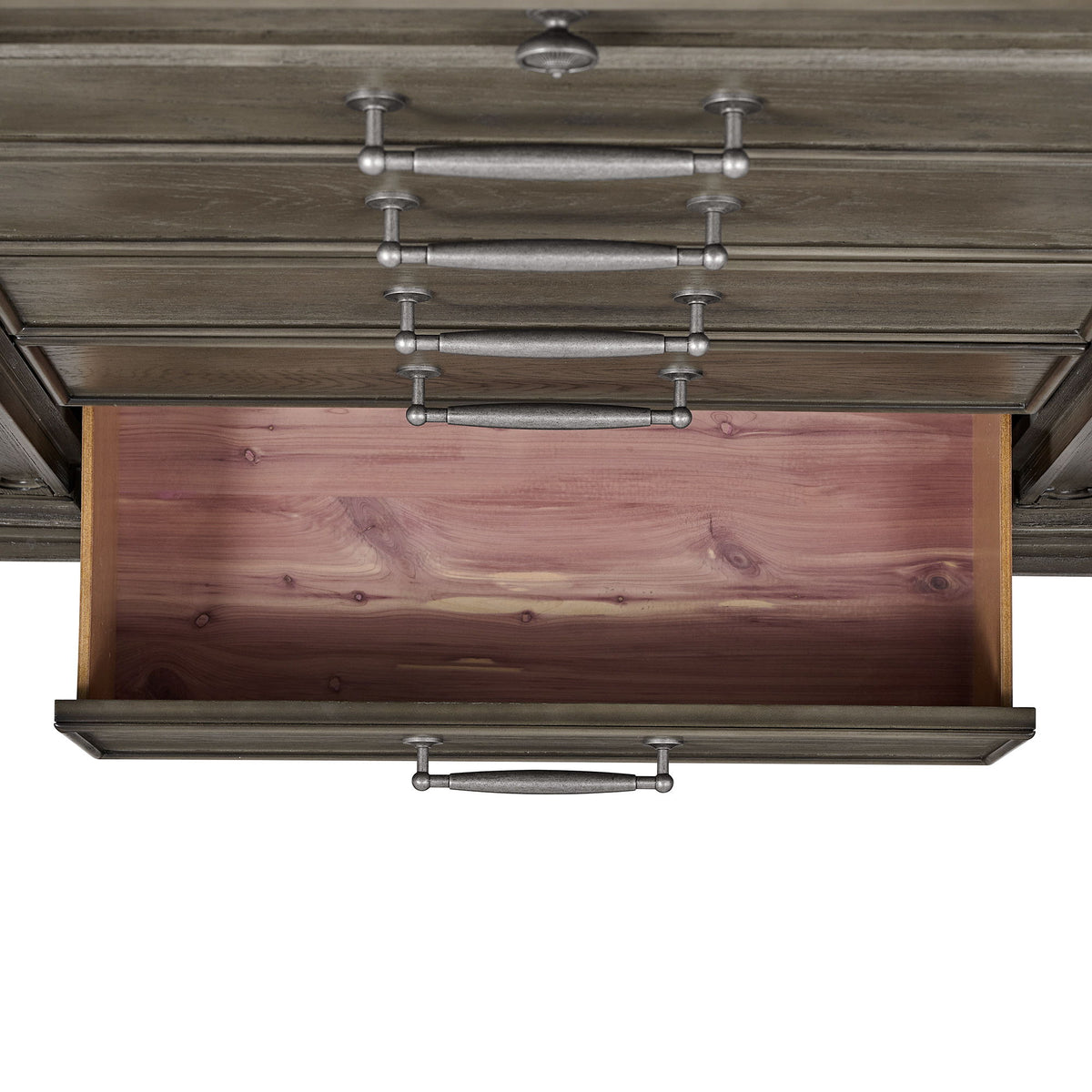 Kings Court 1 Door And 7-Drawer Chest in Black by Elements International, view 13