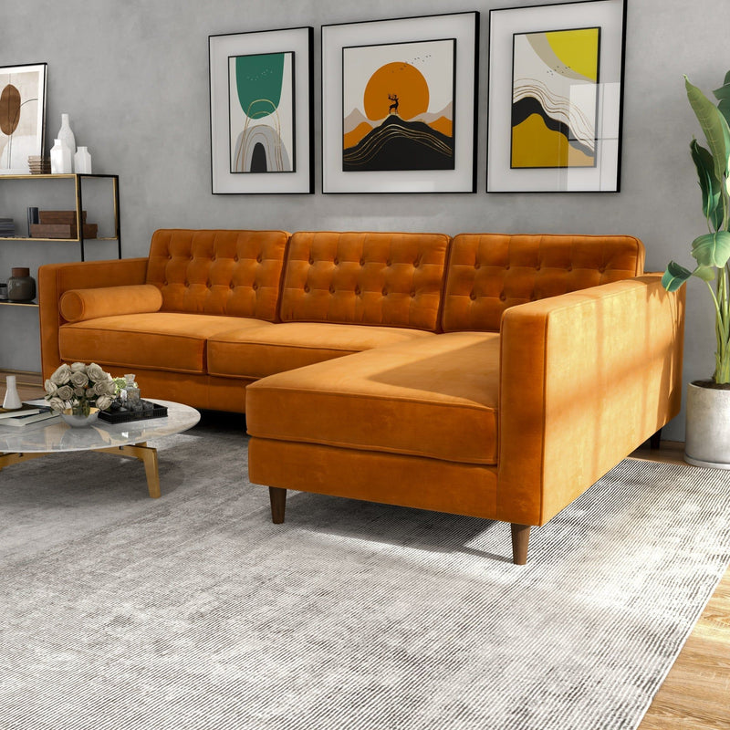 Christian - Mid-Century Modern Design Sectional Sofa