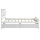 Platform Bed With Two Drawers